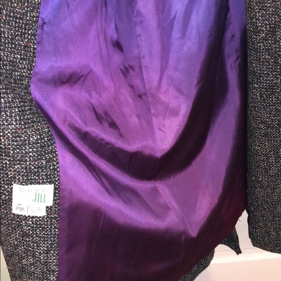 Vintage Fashions By Jill Wool Tweed Coat - Picture 7 of 10